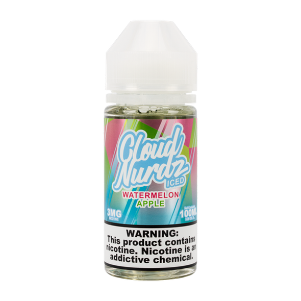 Iced Watermelon Apple Cloud Nurdz eJuice