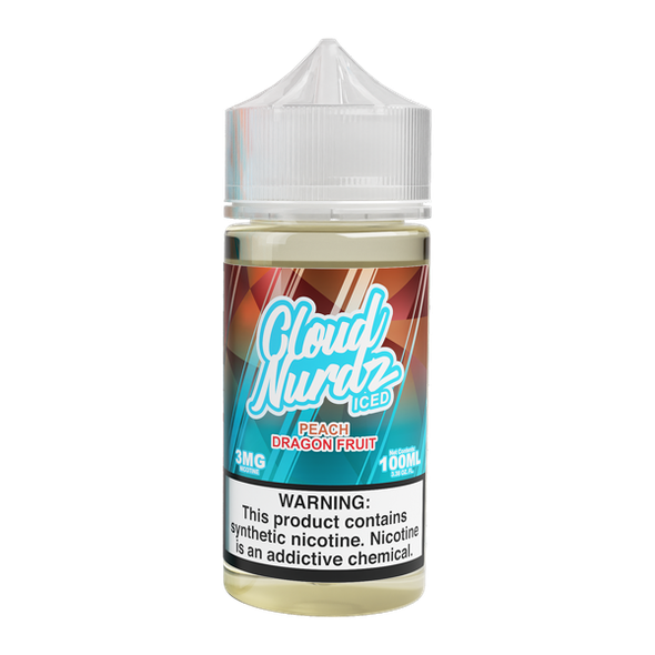 Iced Peach Dragonfruit Cloud Nurdz 100ml