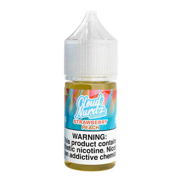 Iced Strawberry Peach Cloud Nurdz Salts 30ml