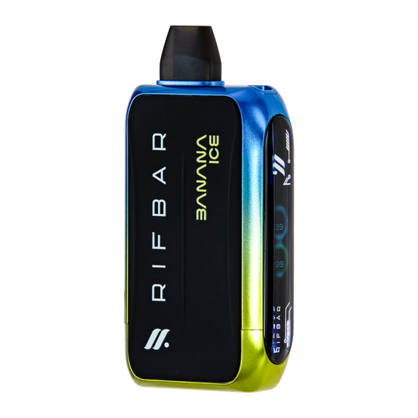 Banana Ice Rifbar Turbo-X 25k for Vaping.com