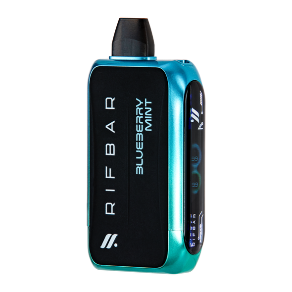Blueberry Mint Rifbar Turbo-X 25k for Vaping.com