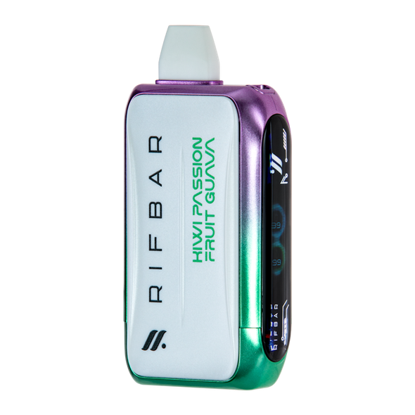 Kiwi Passion Fruit Guava Rifbar Turbo-X 25k for Vaping.com