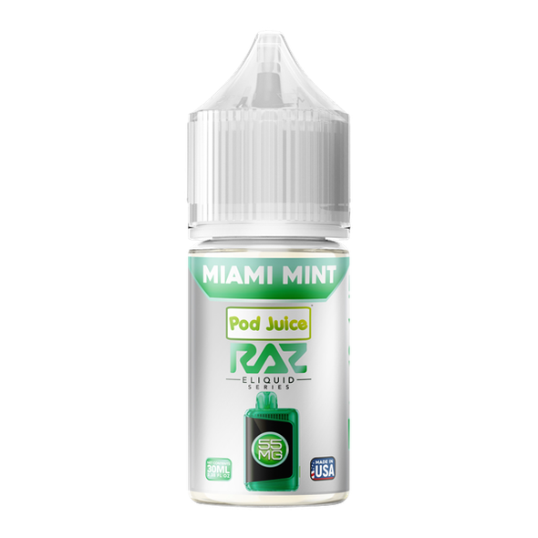 Miami Mint RAZ X POD JUICE 30ml