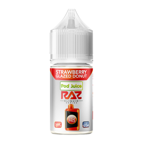 Strawberry Glazed Donut RAZ X POD JUICE 30ml
