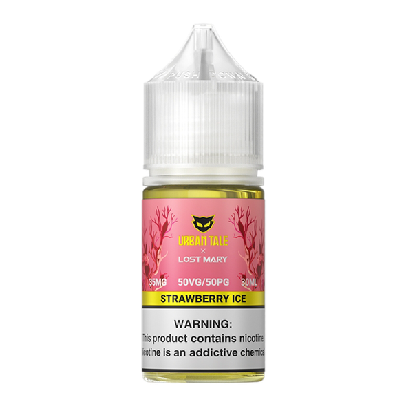 Strawberry Ice LOST MARY X URBAN TALE 30ml- 35mg for Vaping.com