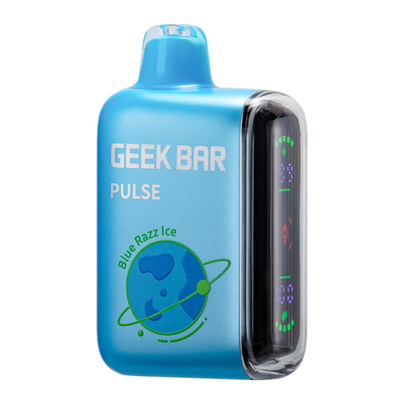 Blue Razz Ice Geek Bar Pulse Zero Nicotine Vape