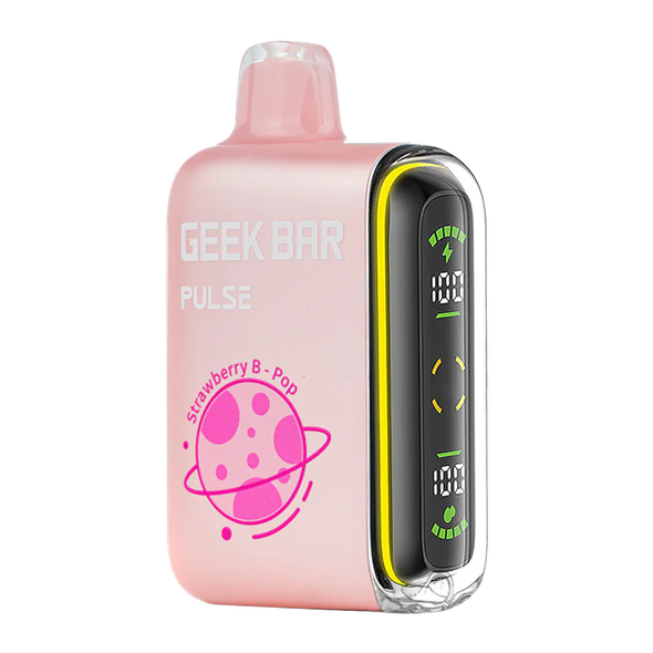 Strawberry B-Pop Geek Bar Pulse Zero Nicotine Vape