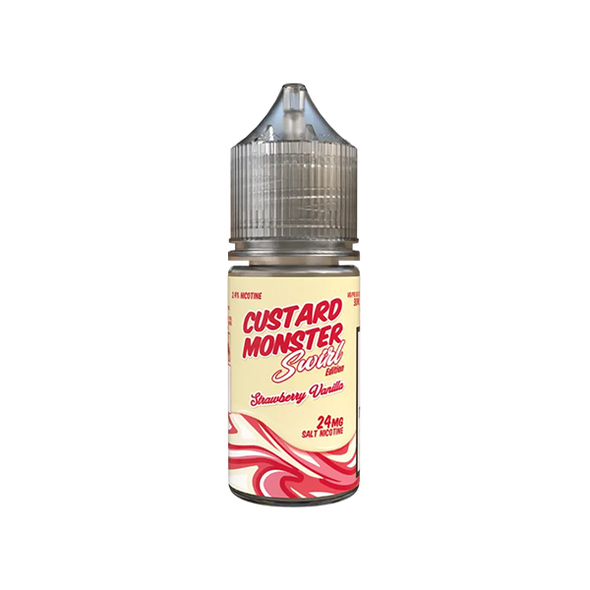 Strawberry Vanilla MONSTER LABS Custard Monster 30ml Swirl Edition