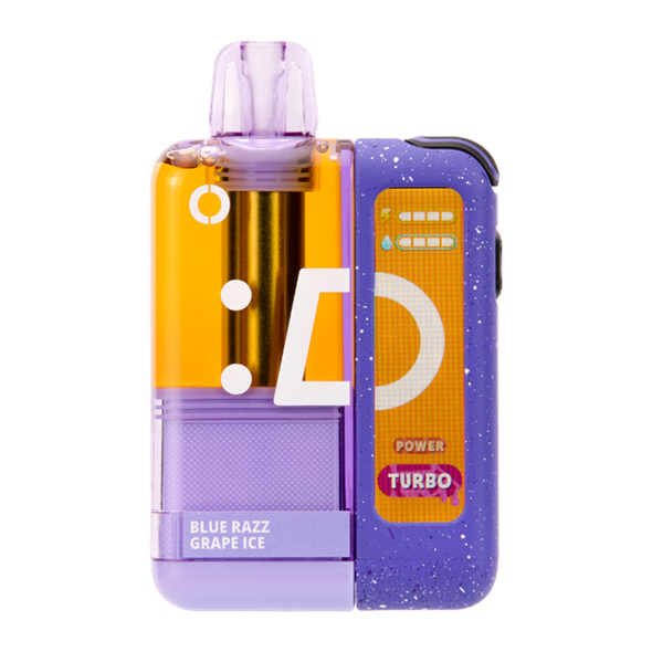 Blue Razz Grape Ice Off Stamp X-Cube Crystal