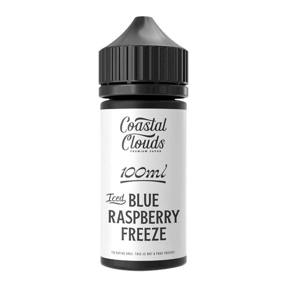 Blue Raspberry Freeze ICED Coastal Clouds 100ml