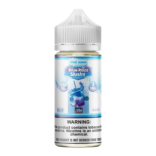 Blue Razz Slushy Freeze POD JUICE 100ml