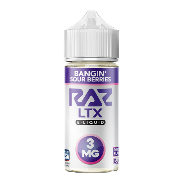 Bangin Sour Berries RAZ X POD JUICE 100ml LTX EDITION