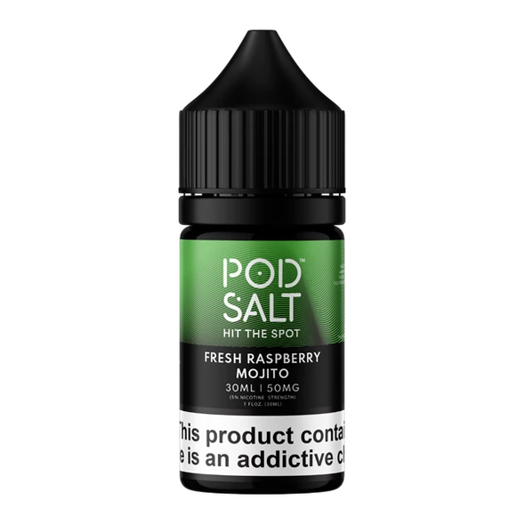 Fresh Raspberry Mojito POD SALT Onyx Salts 30ml