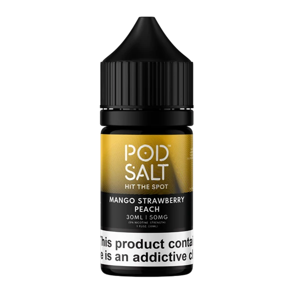 Mango Strawberry Peach POD SALT Onyx Salts 30ml