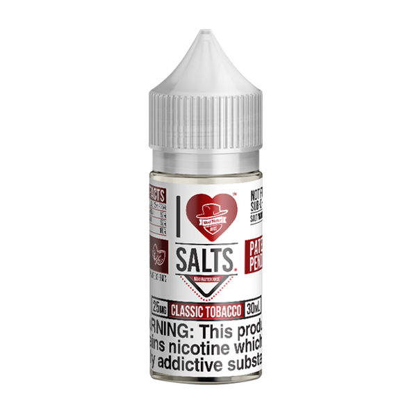 I Love Salts Classic Tobacco Vape Juice