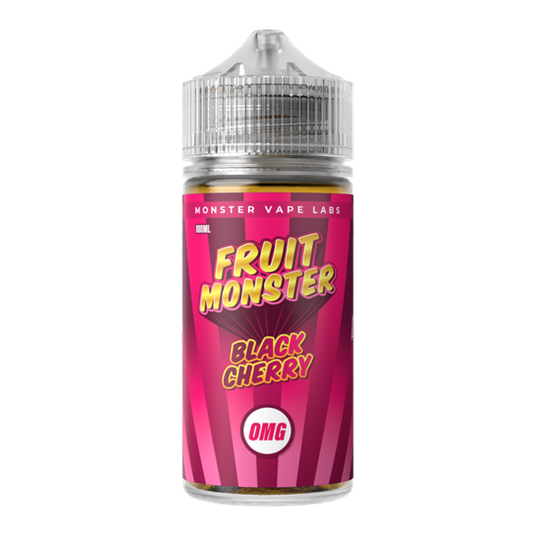 Black Cherry MONSTER LABS Fruit Monster ZERO Nicotine 100ml