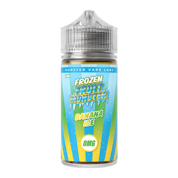 Banana Ice MONSTER LABS Frozen Fruit Monster ZERO Nicotine 100ml