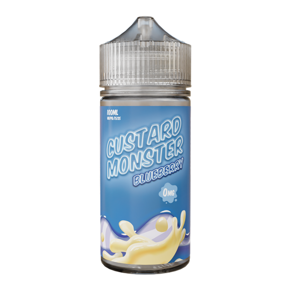 Blueberry MONSTER LABS Custard Monster ZERO Nicotine 100ml