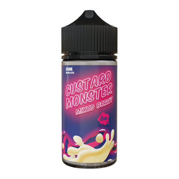Mixed Berry MONSTER LABS Custard Monster ZERO Nicotine 100ml