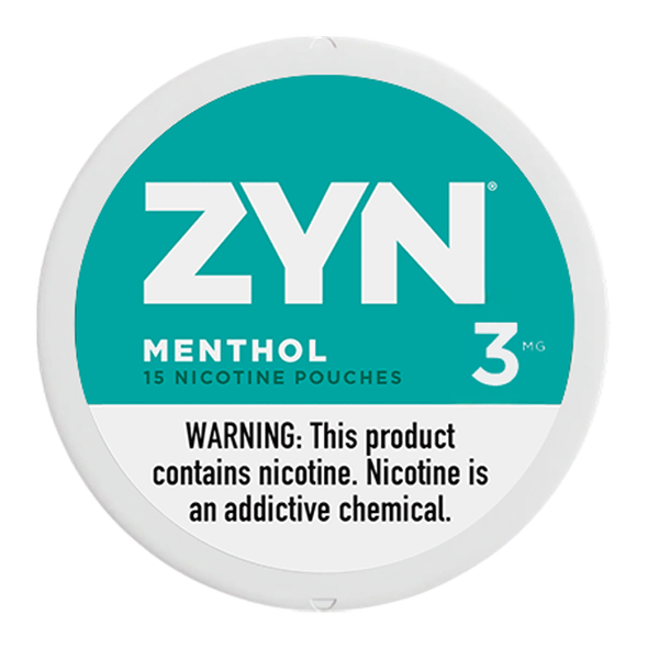 3mg Menthol ZYN Pouches