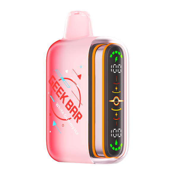 White Gummy Ice GEEK BAR Pulse 2 25K vape