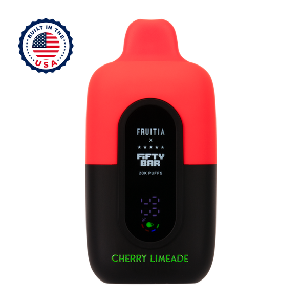 Fruitia X Fifty Bar 20K - Cherry Limeade vape