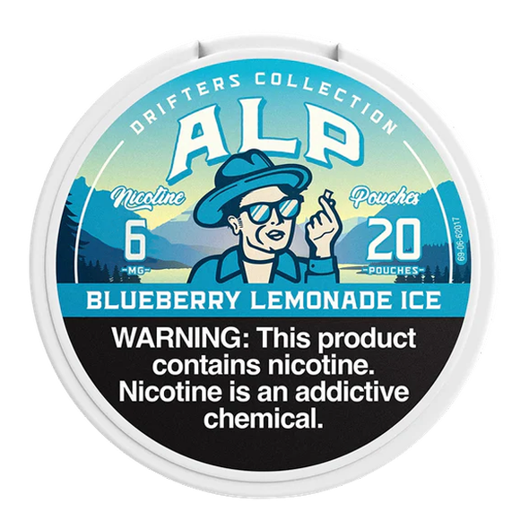 Blueberry Lemonade Alp Drifters Pouches 6mg