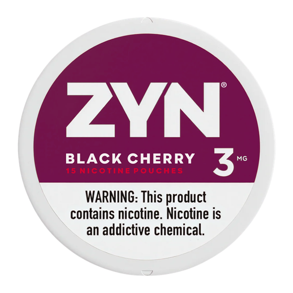 Black Cherry ZYN Pouches 3mg