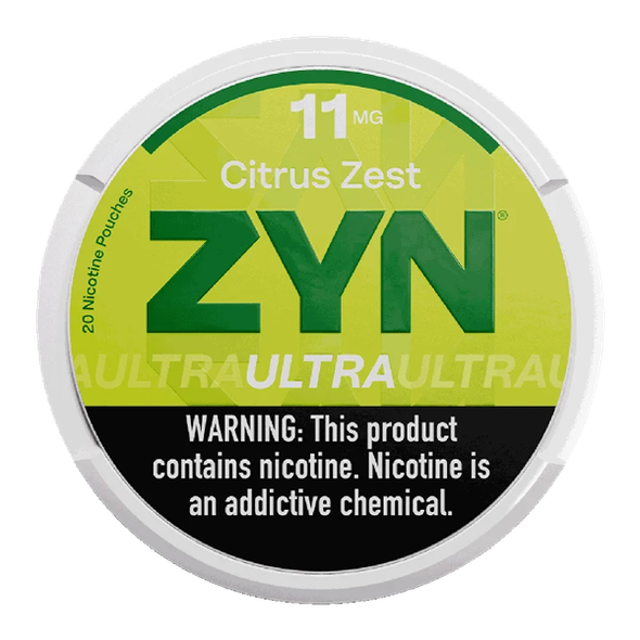 Citrus Zest ZYN Ultra Pouches