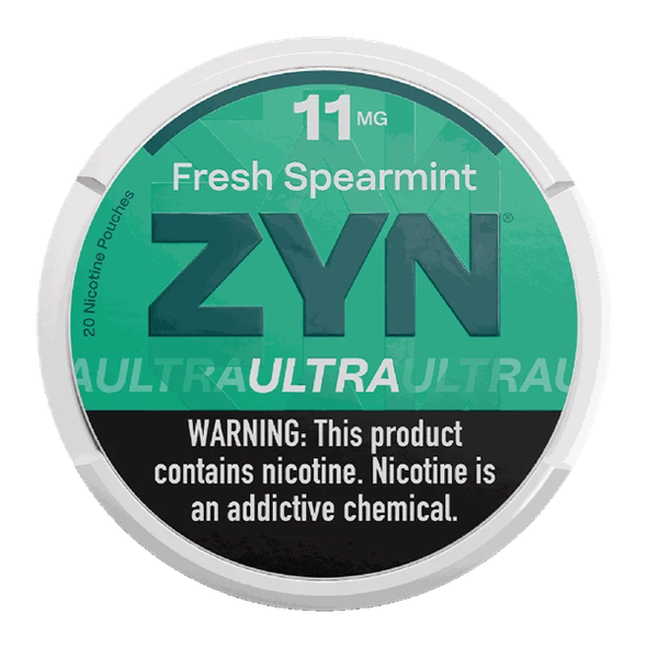 Fresh Spearmint ZYN Ultra Pouches