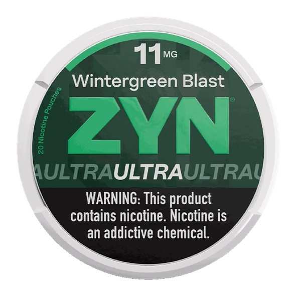 Wintergreen Blast ZYN Ultra Pouches
