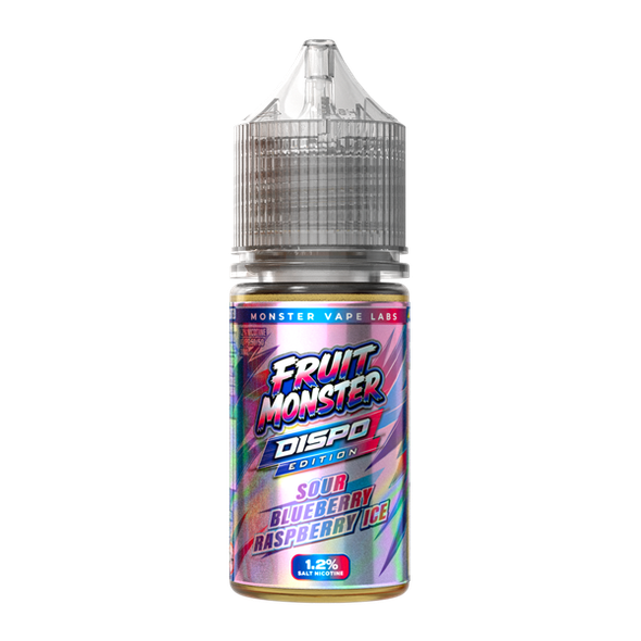 Sour Blueberry Raspberry Fruit Monster Salts (Dispo Edition) 1.2%
