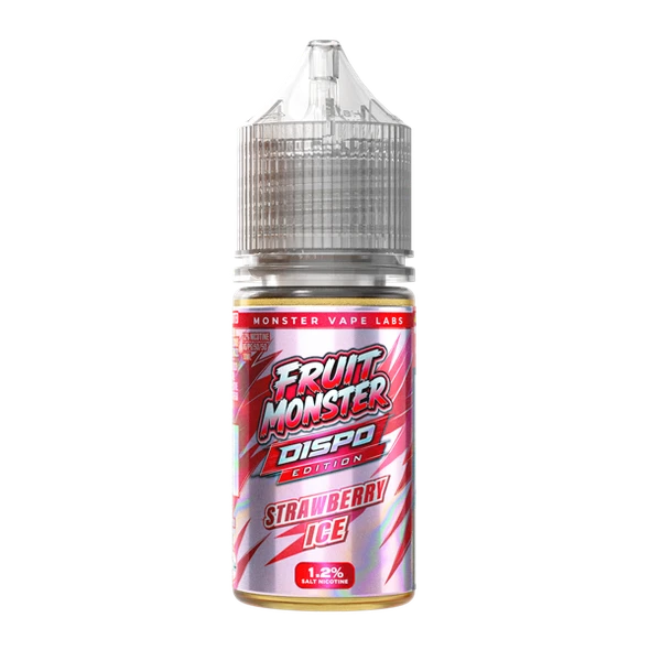 Strawberry Ice Fruit Monster Salts (Dispo Edition) 1.2%