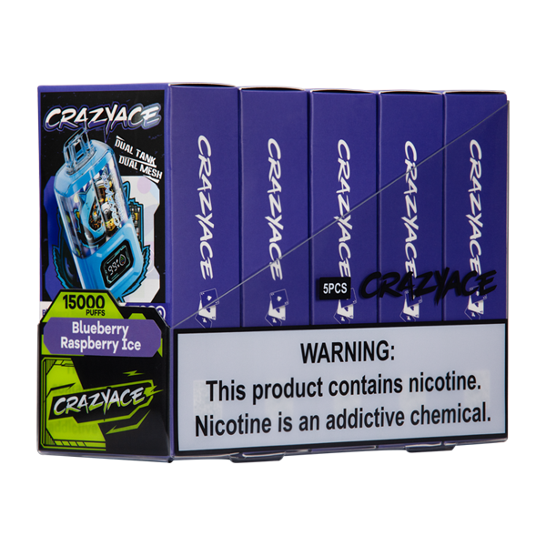 Blueberry Raspberry Ice CrazyAce B15000
