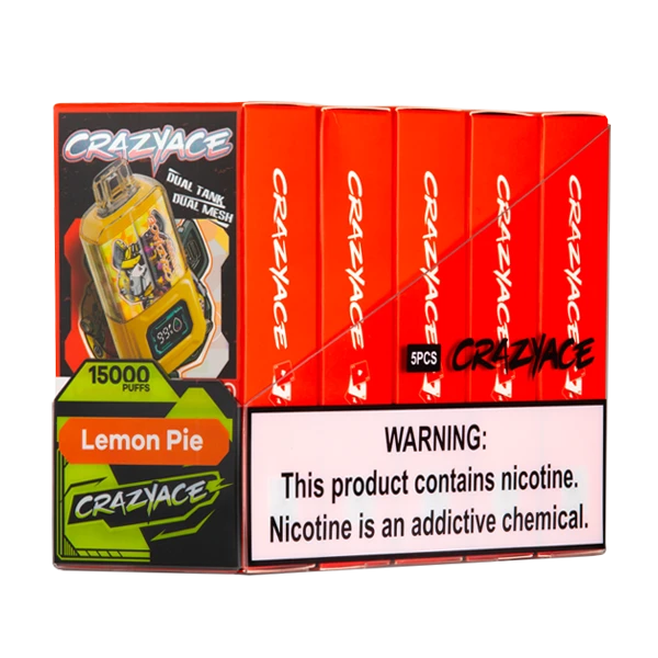Crazy Aces Lemon Pie Vape 5 Pack