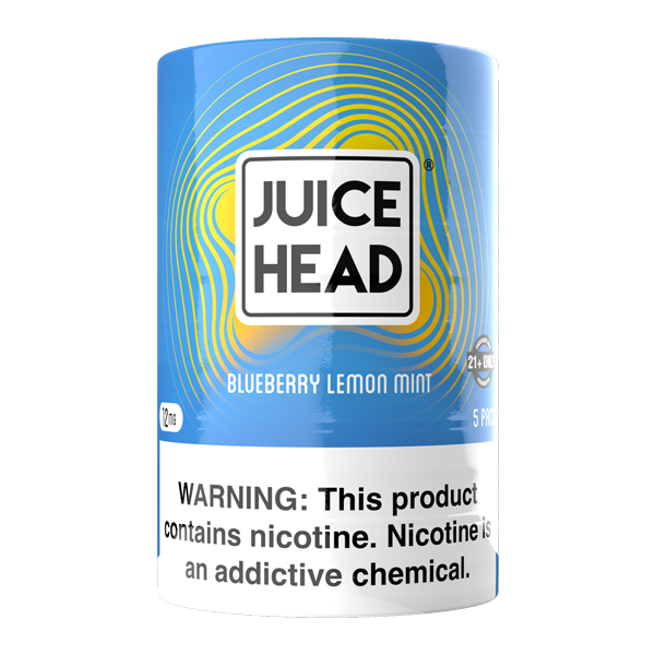 5 pack of Juice Head Mango Strawberry Mint Nicotine Pouches 12mg