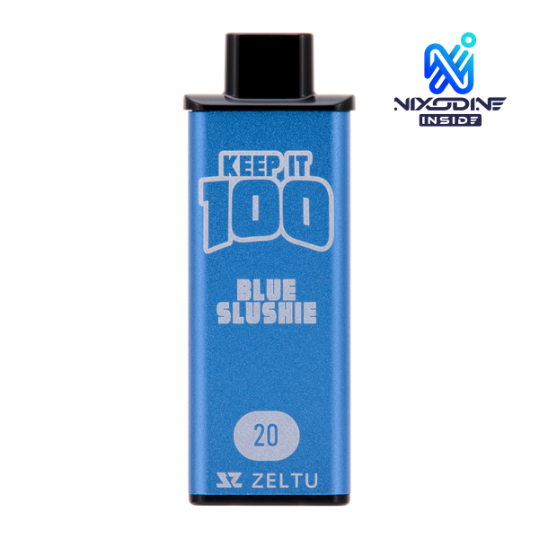 Blue Slushie Keep It 100 Zeltu X3 Pods 20mg for Vaping.com