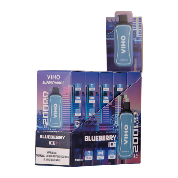 Blueberry Ice Viho Supercharge 5-Pack
