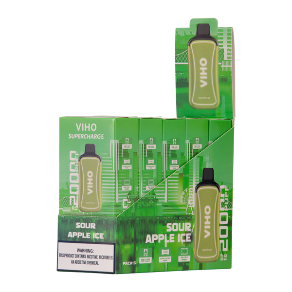 Sour Apple Ice Viho Supercharge5-Pack