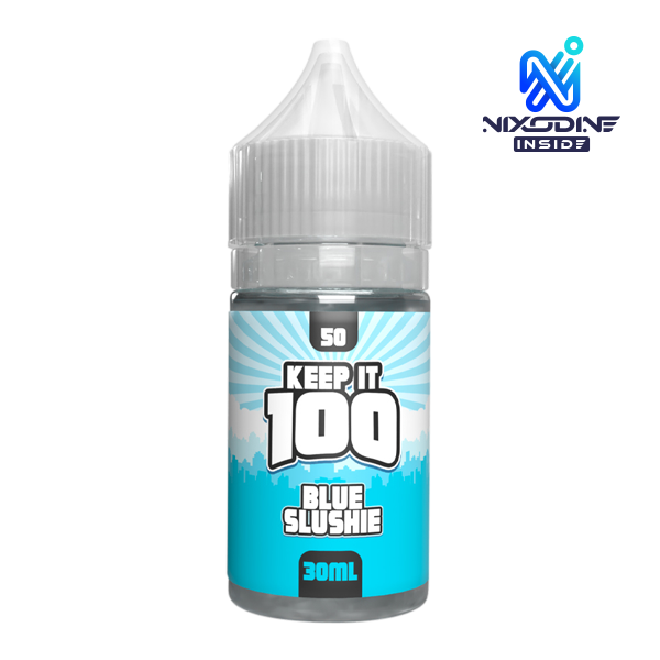Keep It 100 Blue Slushie 50 Nixodine Salts 30ML