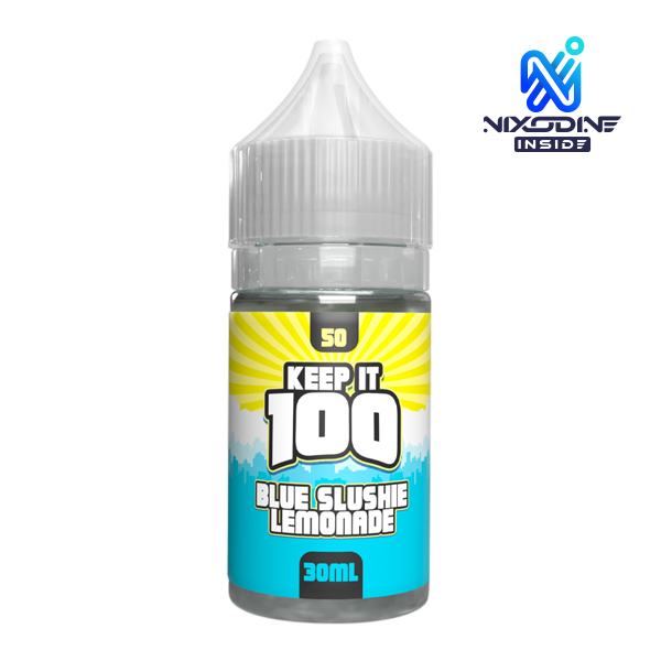 Keep It 100 Blue Slushie Lemonade 50 Nixodine Salts 30ML