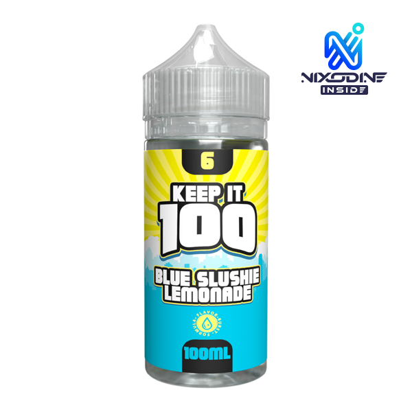 Keep It 100 Blue Slushie Lemonade 6 Nixodine E-Juice 100ML