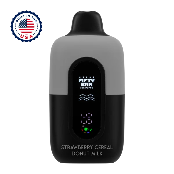 Strawberry Cereal Donut Milk Fifty Bar 20K Vape