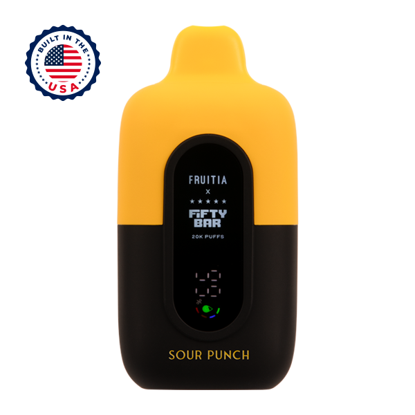 Sour Batch FRUITIA X Fifty Bar 20K Vape Flavor