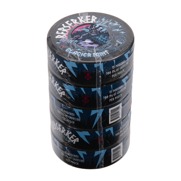 Glacier Mint BERSERKER Energy Pouch Cans