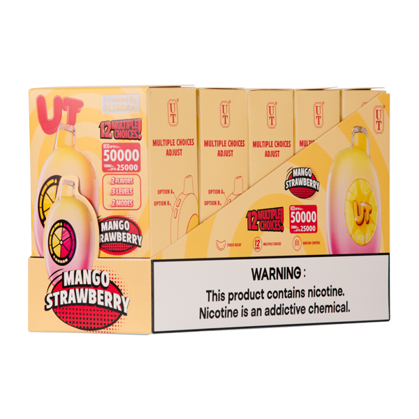 Mango & Strawberry UT 50K Vapes