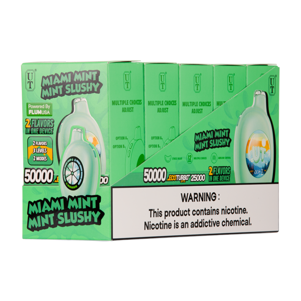 Miami Mint/Mint Slushy UT 50K Vapes