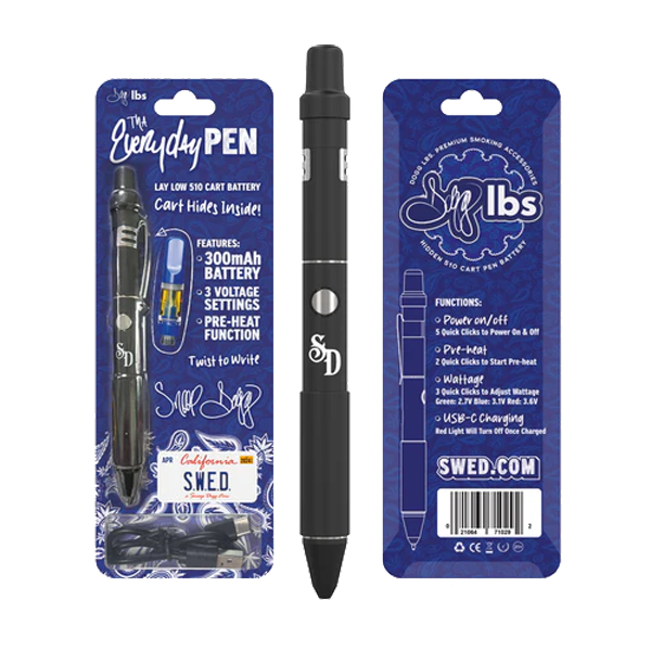 DOGG LBS Tha Everyday Pen Black 510 battery