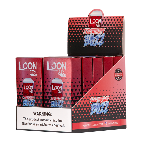 Strawberry Buzz LOON Air Plus Vapes