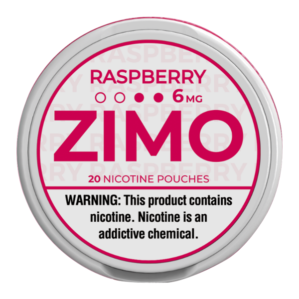Raspberry ZIMO Pouches 6mg